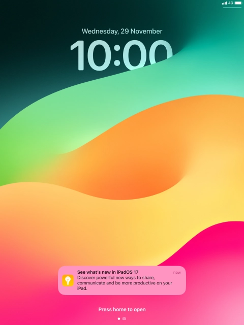 Press the required notification and follow the instructions on the screen to use the selected function. Press the required notification and follow the instructions on the screen to use the selected function.