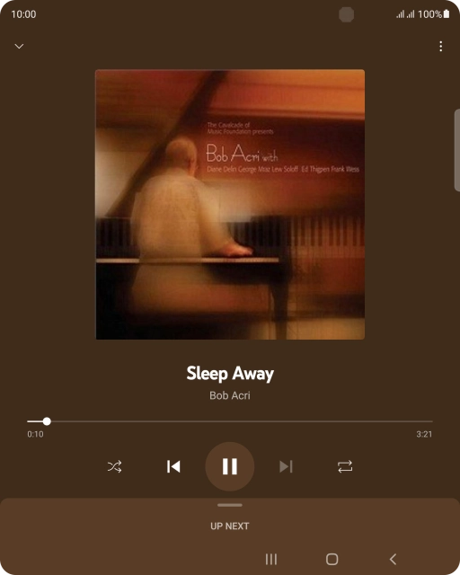 Press arrow right to go to the next audio file. Press arrow right to go to the next audio file.