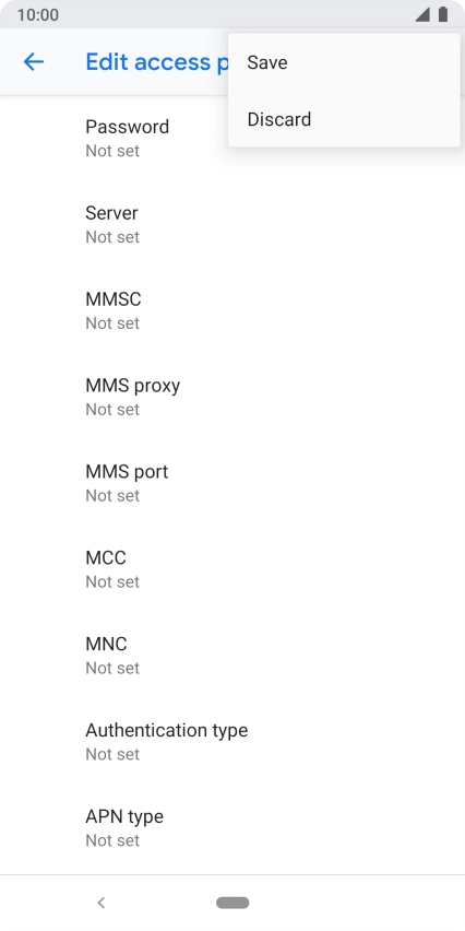 Press Save. Press Save.