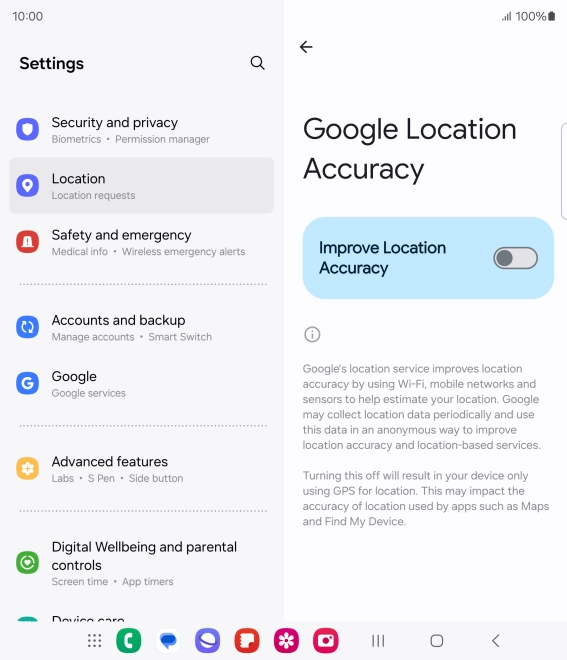 If you press the indicator next to If you press the indicator next to