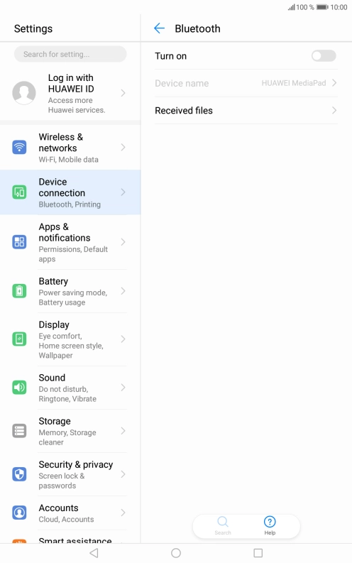 Press the indicator next to Press the indicator next to