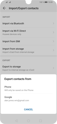 Press Phone. Press Phone.