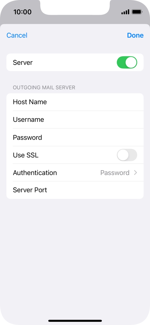 Press the indicator next to Press the indicator next to
