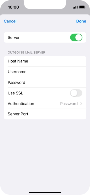Press the indicator next to Press the indicator next to