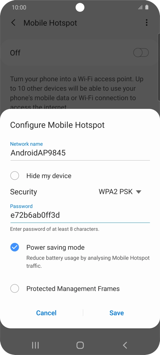 Press Save. Press Save.
