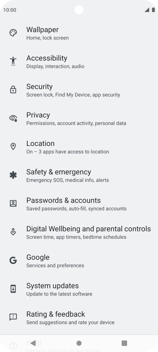 Press Google. Press Google.