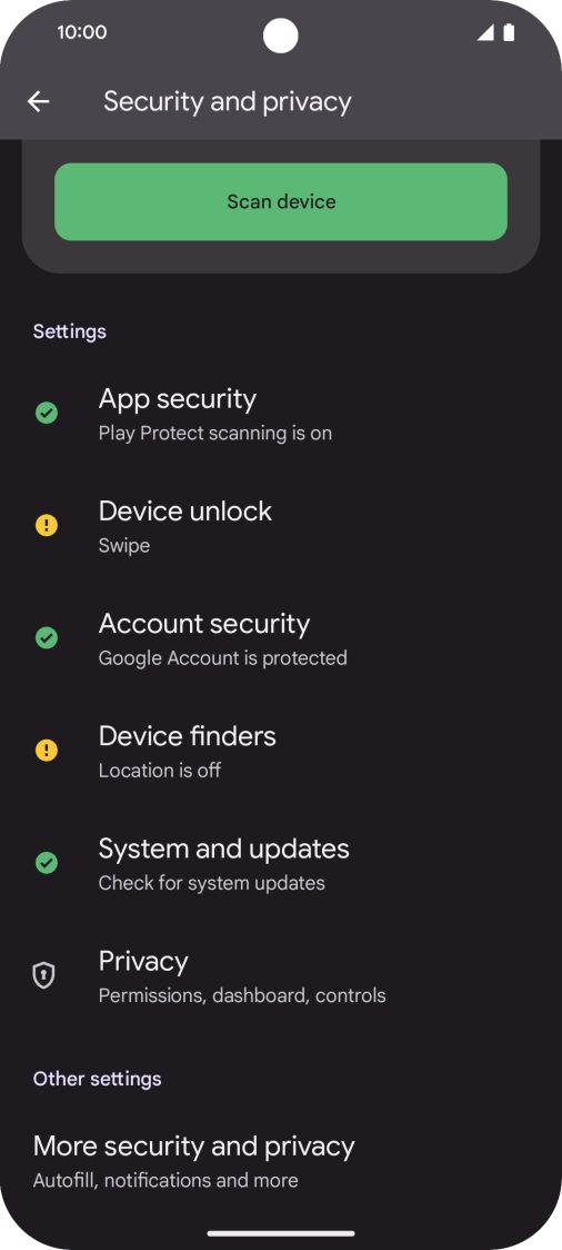 Press More security and privacy. Press More security and privacy.