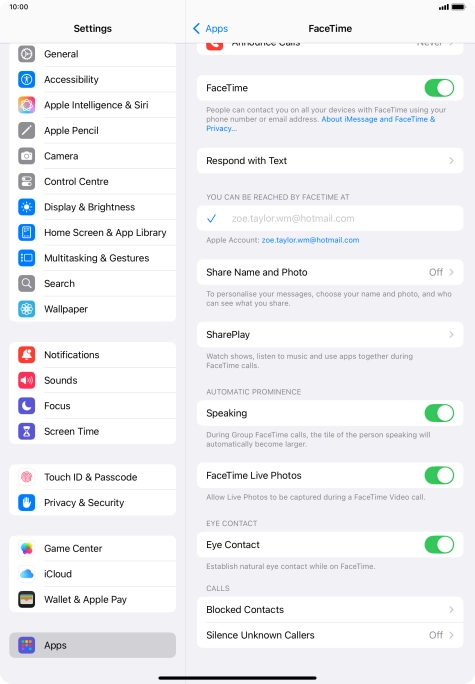 Press the indicator next to Press the indicator next to