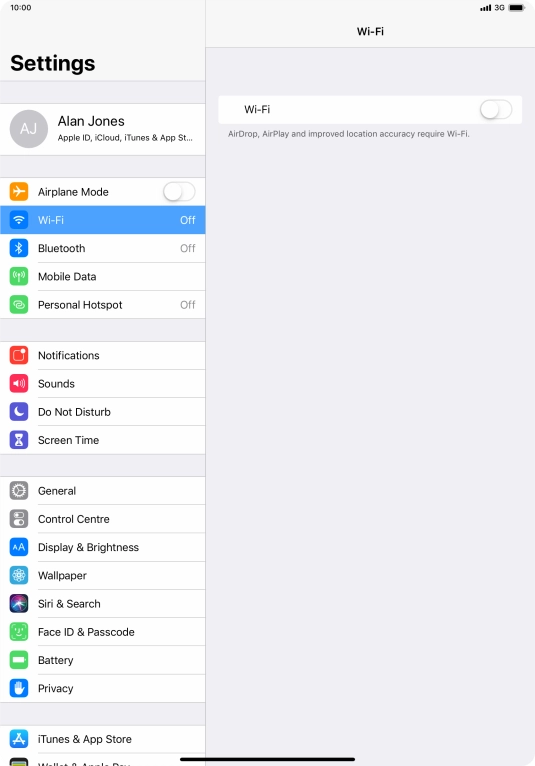 Press the indicator next to Press the indicator next to