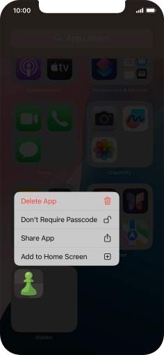 Press Don't Require Passcode. Press Don't Require Passcode.