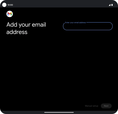 Press the field below Press the field below