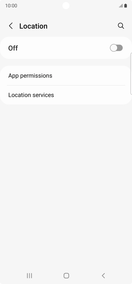 Press the indicator to turn the function on or off. Press the indicator to turn the function on or off.