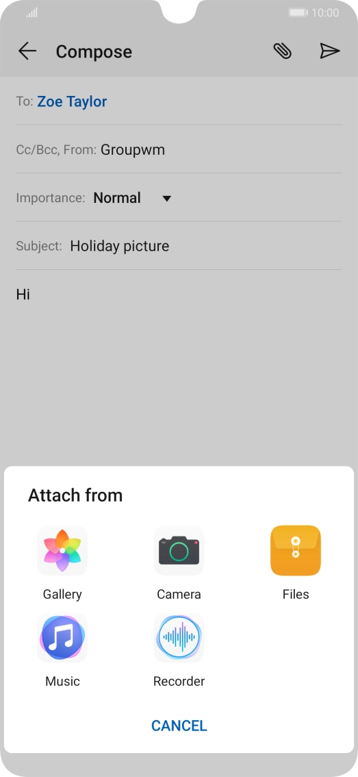 Press Files and go to the required folder. Press Files and go to the required folder.