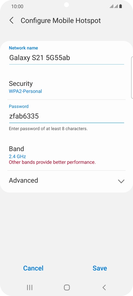 Press Save. Press Save.