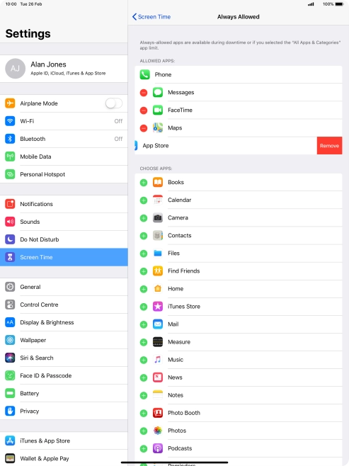 Press Remove. Press Remove.