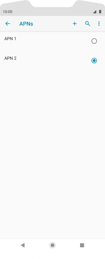 Press the Home key to return to the home screen. Press the Home key to return to the home screen.