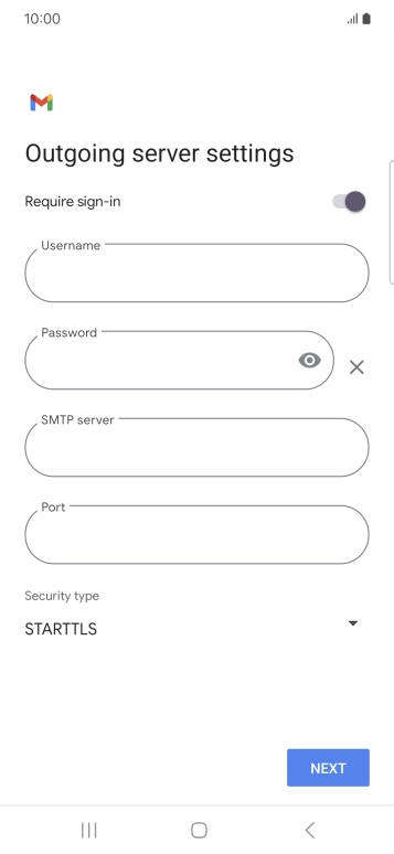Press the indicator next to Press the indicator next to