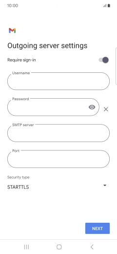Press the indicator next to Press the indicator next to