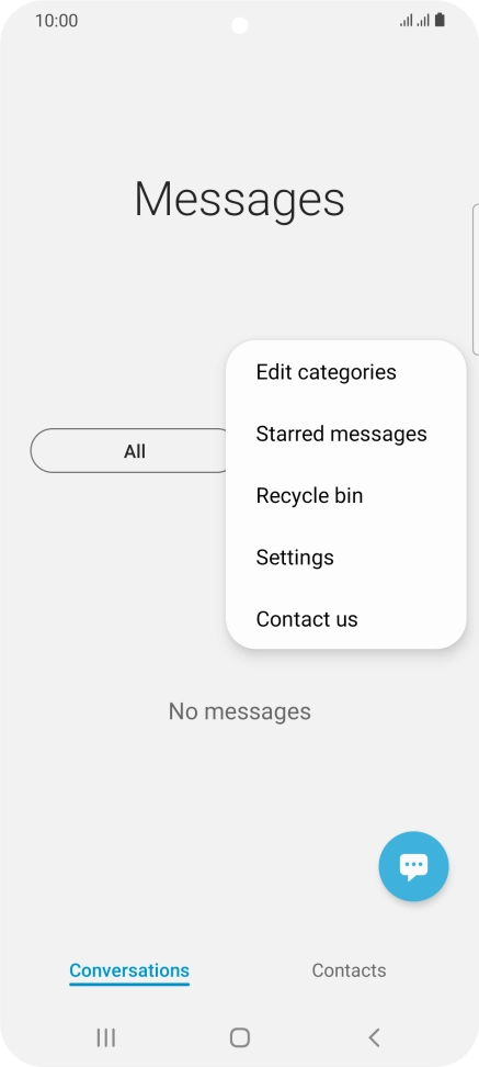 Press Settings. Press Settings.