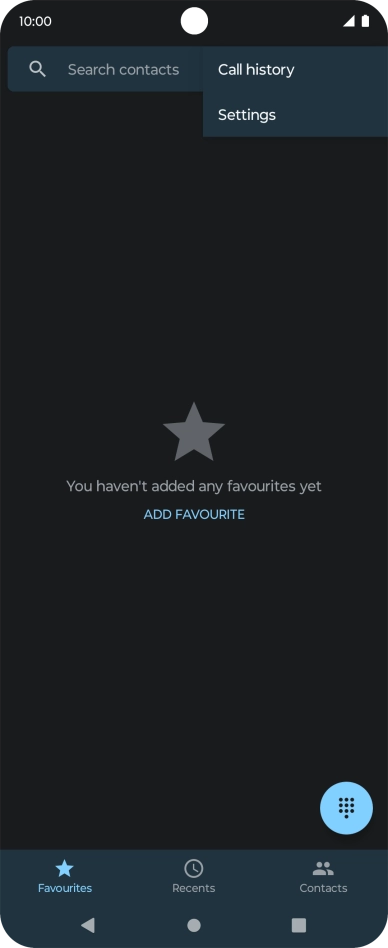 Press Settings. Press Settings.