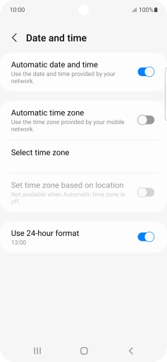 Press the indicator next to Press the indicator next to