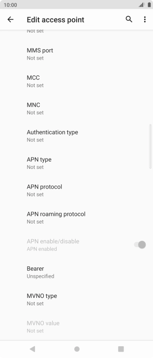 Press MNC. Press MNC.