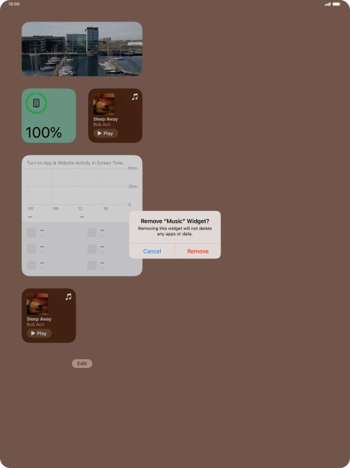Press Remove. Press Remove.