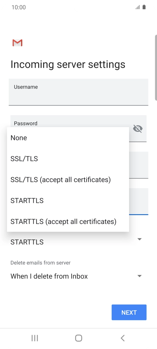 Press None. Press None.