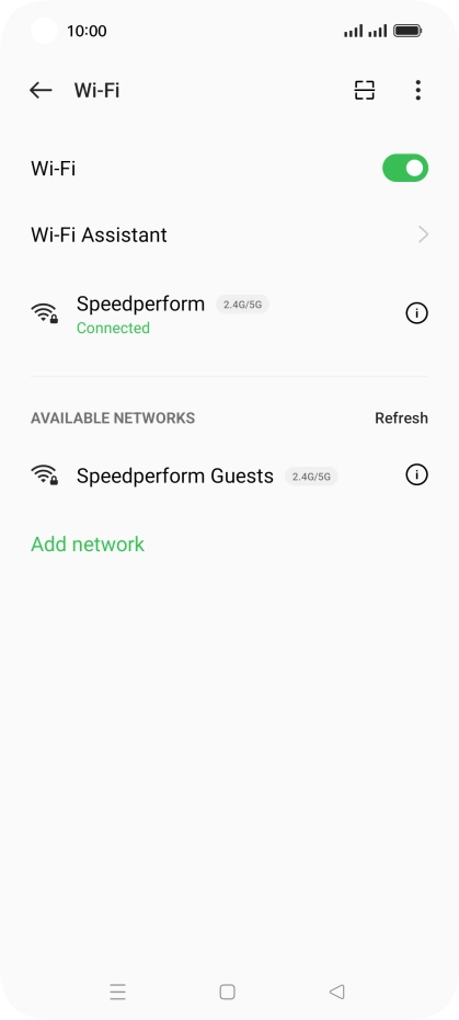 Press the Home key to return to the home screen. Press the Home key to return to the home screen.