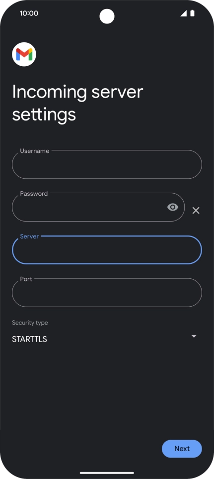 Press the field below Press the field below