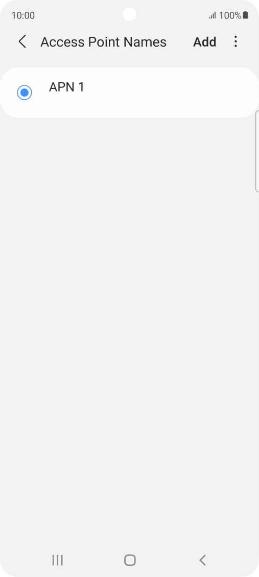 Press Add. Press Add.