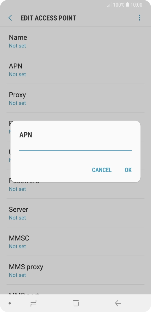 Key in eezone and press OK. Key in eezone and press OK.