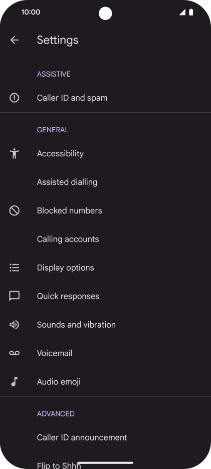 Press Calling accounts. Press Calling accounts.