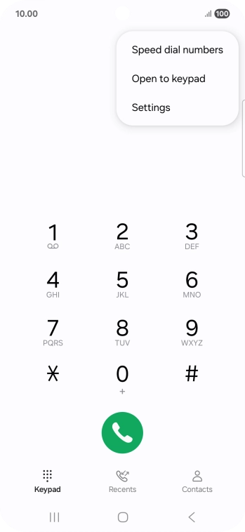 Press Settings. Press Settings.