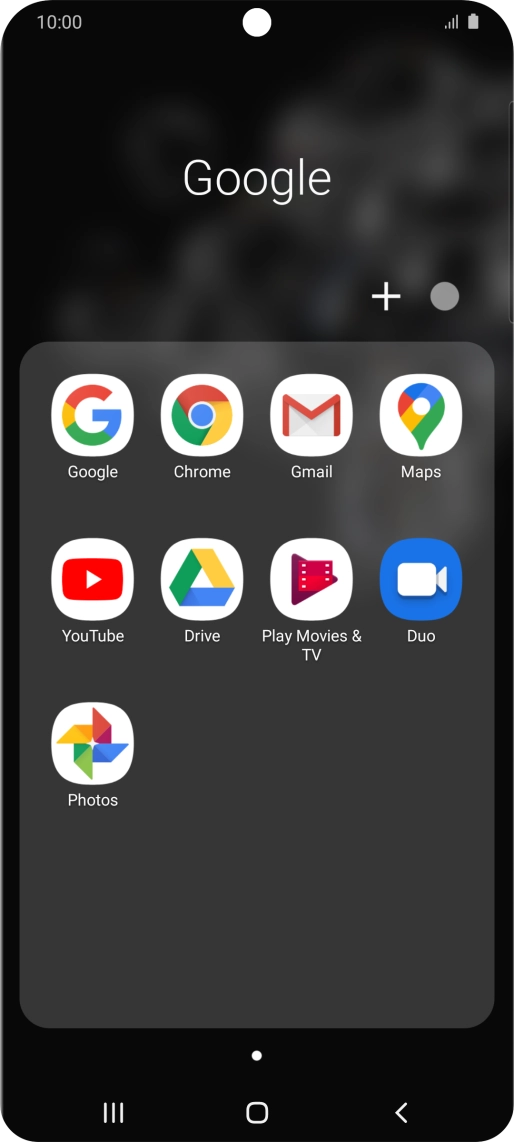 Press Gmail. Press Gmail.