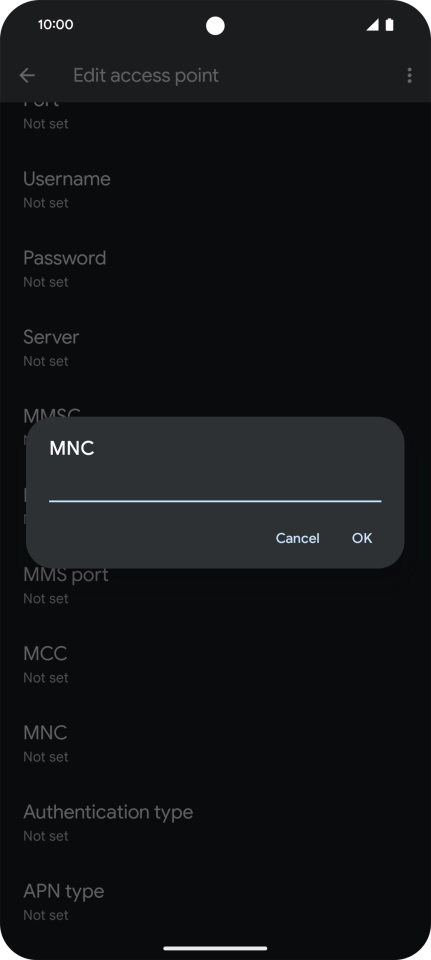 Key in 33 and press OK. Key in 33 and press OK.