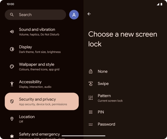 Press None. Press None.
