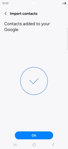 Press OK. Press OK.