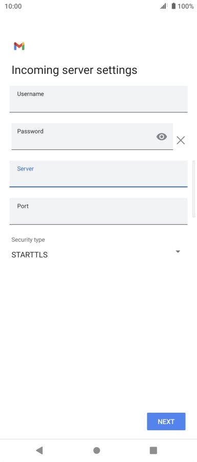 Press the field below Press the field below