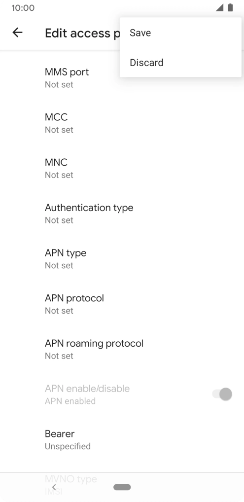 Press Save. Press Save.