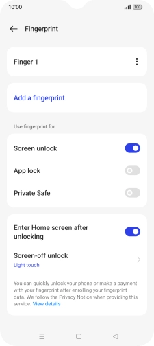 Press the Return key. Press the Return key.