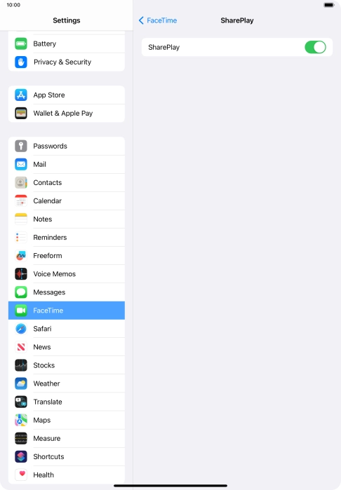 Press the indicator next to Press the indicator next to