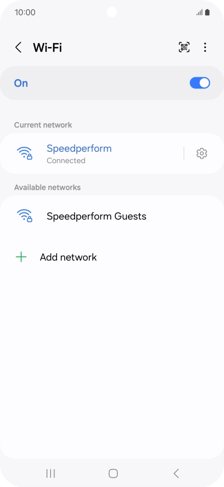 Press the Home key to return to the home screen. Press the Home key to return to the home screen.