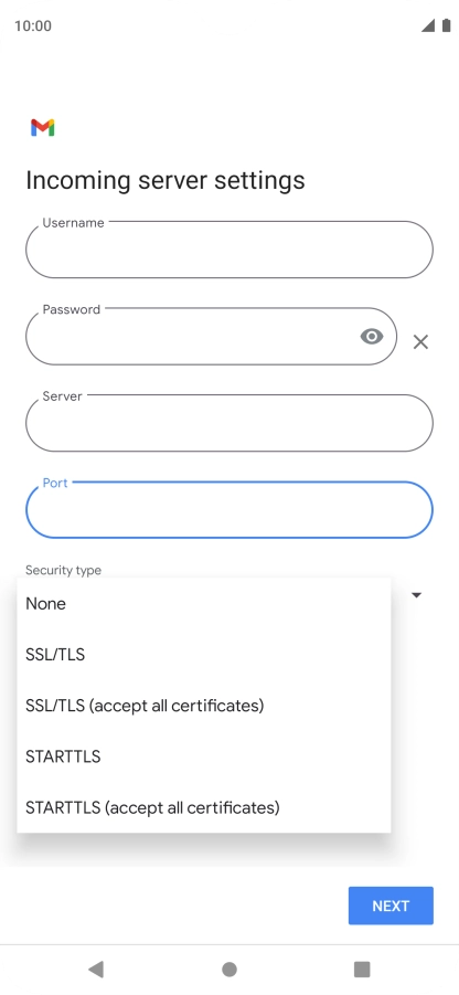Press None. Press None.