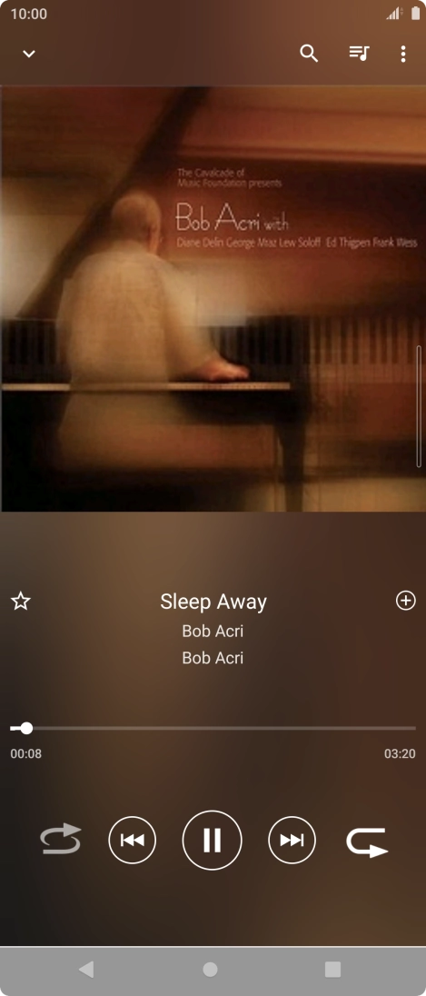 Press arrow right to go to the next audio file. Press arrow right to go to the next audio file.