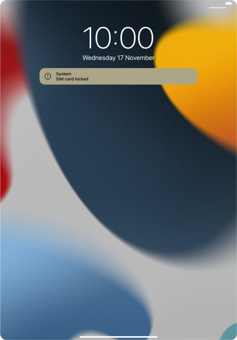 Slide your finger upwards starting from the bottom of the screen. Slide your finger upwards starting from the bottom of the screen.