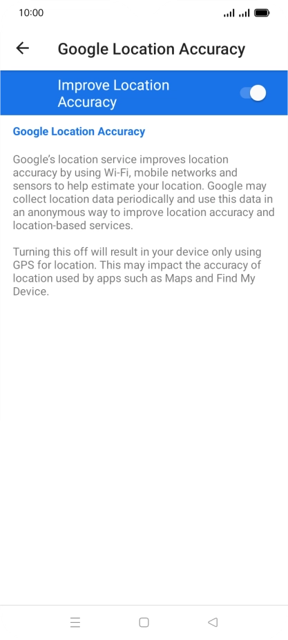 If you press the indicator next to If you press the indicator next to
