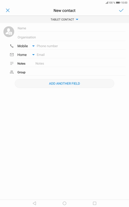 Press the address book drop down list. Press the address book drop down list.