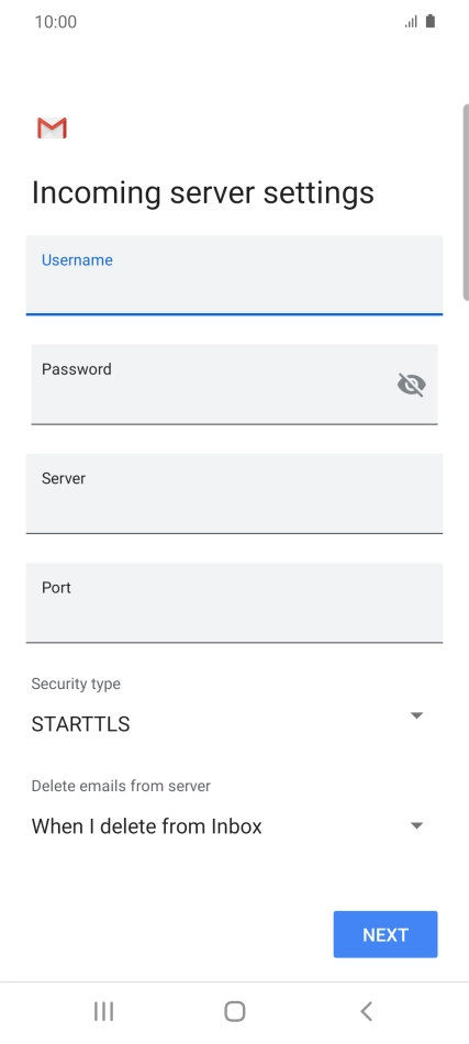 Press the field below Press the field below