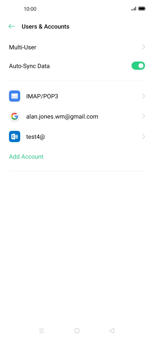 Press the indicator next to Press the indicator next to